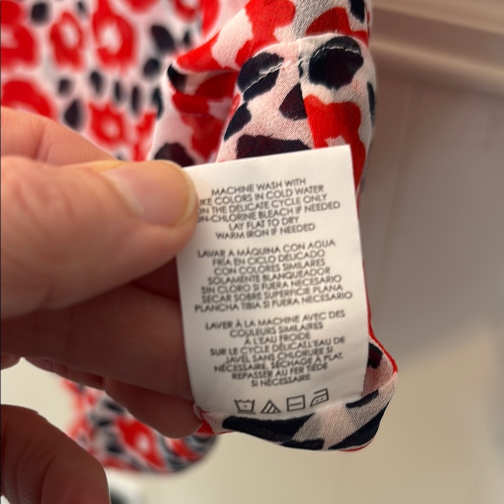 CAbi Red and Black Floral Tank Top - Picture 7 of 7